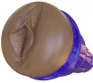 FLESHLIGHT maszturbátor Boost Bang Medium Dark - realisztikus, vagina formájú, sötét testszínű, vízálló, vibráció nélküli