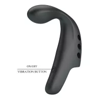 PRETTY LOVE ujjvibrátor Gorgon Fingering Vibrator Black - fekete színben, g-pontos, vízálló, akkumulátoros