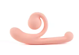 X-MEN csiklóizgatós vibrátor Magic Snail Magic Flexible Vibrator Pink - rózsaszín színben, g-pontos, vízálló, akkumulátoros