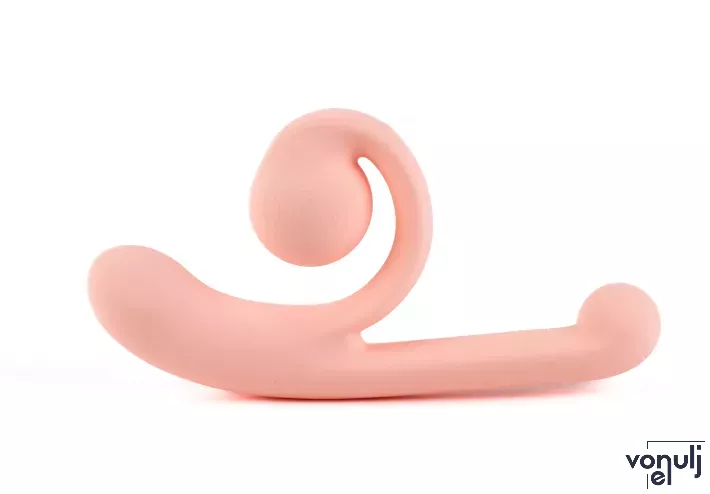 X-MEN csiklóizgatós vibrátor Magic Snail Magic Flexible Vibrator Pink - rózsaszín színben, g-pontos, vízálló, akkumulátoros