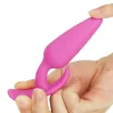 LOVETOY fenékdugó Lure Me Classic Anal Plug S Pink - rózsaszín színben, S méretben, vízálló, szilikon (10 cm)