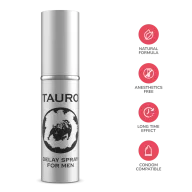 Orgazmus késleltető spray IntimateLine Tauro Extra Power 5 ml