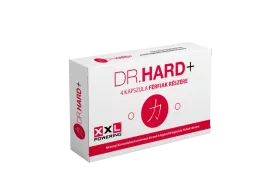 Potencianövelő - DR. HARD BY XXL POWERING étrend-kiegészítő kapszula 4x