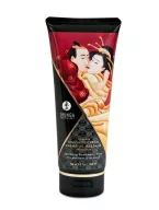 SHUNGA masszázskrém Sparkling Strawberry Wine 200 ml - eper és pezsgő illattal