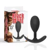 CHISA NOVELTIES fenékdugó Anal Play Plug M - fekete színben, M méretben, vízálló, szilikon, 9 cm