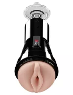 Műpunci maszturbátor Pipedream Cock Compressor Vibrating Stroker - akkumulátoros, vízálló