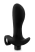 BLUSH prosztata izgató Anal Adventures Prostate Massager 01 - fekete színben, vízálló, akkumulátoros