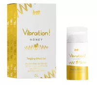 Vágyfokozó gél pároknak Intt Vibration Honey Airless Bottle 15 ml