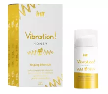 Vágyfokozó gél pároknak Intt Vibration Honey Airless Bottle 15 ml