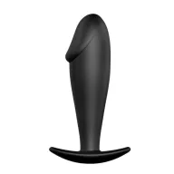 PRETTY LOVE fenékdugó Anal Stimulation Plug 2 - fekete színben, vízálló, szilikon (10 cm)