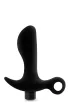 BLUSH prosztata izgató Anal Adventures Prostate Massager 01 - fekete színben, vízálló, akkumulátoros