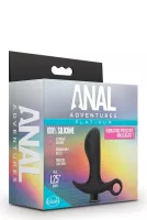 BLUSH prosztata izgató Anal Adventures Prostate Massager 01 - fekete színben, vízálló, akkumulátoros